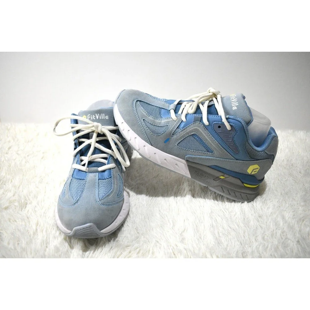 FitVille Rebound Core Comfort Walking Shoe Flat Feet - Women's Size 10.5 WIDE
